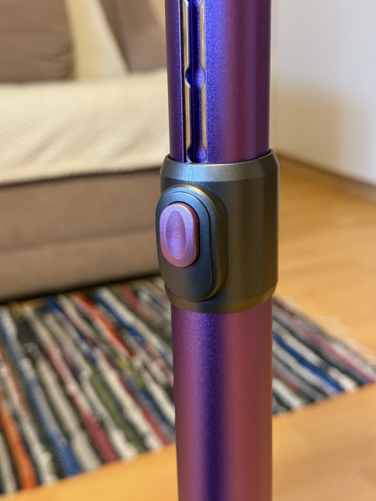 Lubluelu 25000Pa Modell 202 Akku-Staubsauger Detail verstellbares Saugrohr