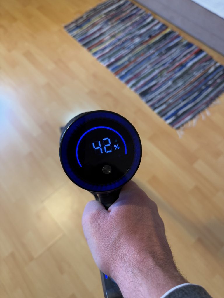 Vistefly V15s Max Akku-Staubsauger im Automatik-Modus