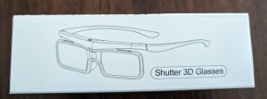 AWOL Vision LTV-3500 Pro Beamer 3D-Brille in Verpackung