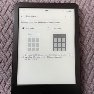 Amazon Kindle eBook-Reader Hellmodus