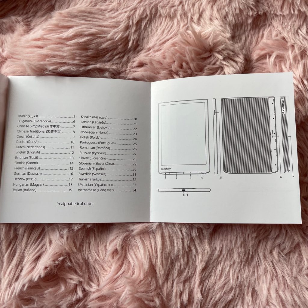 PocketBook InkPad 4 Bedienungsanleitung