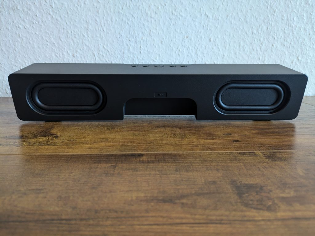 Razer Leviathan V2 X PC-Lautsprecher von hinten