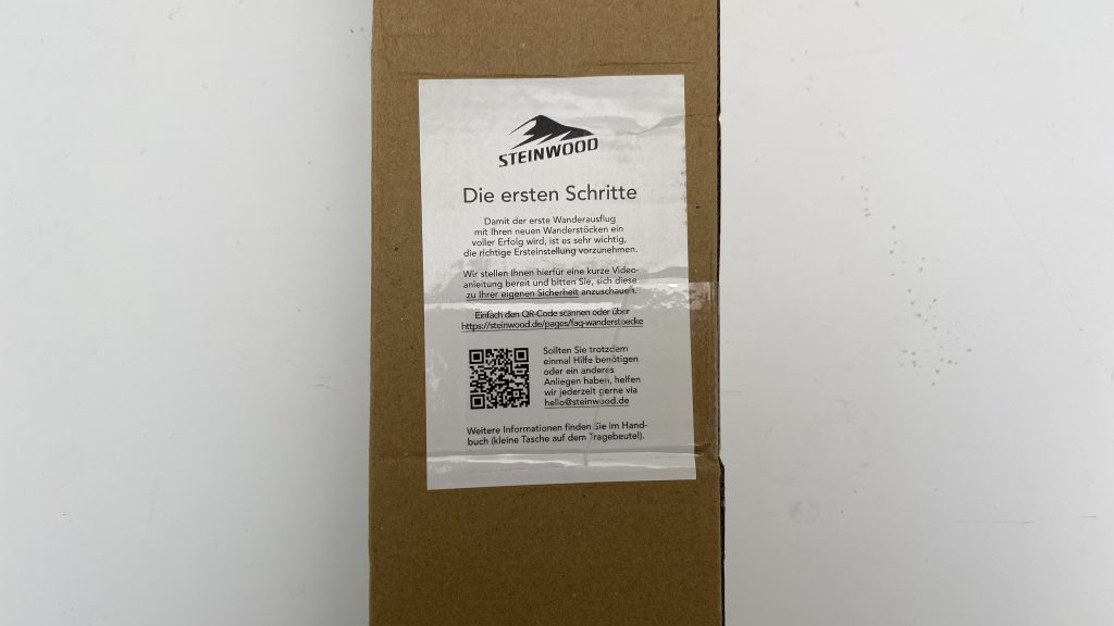Steinwood Premium Carbon Wanderstöcke Hinweise