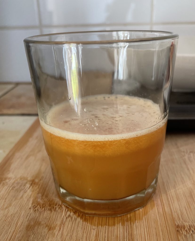 AOBOSI SJ-022 Slow-Juicer Schaumbildung Apfelsaft