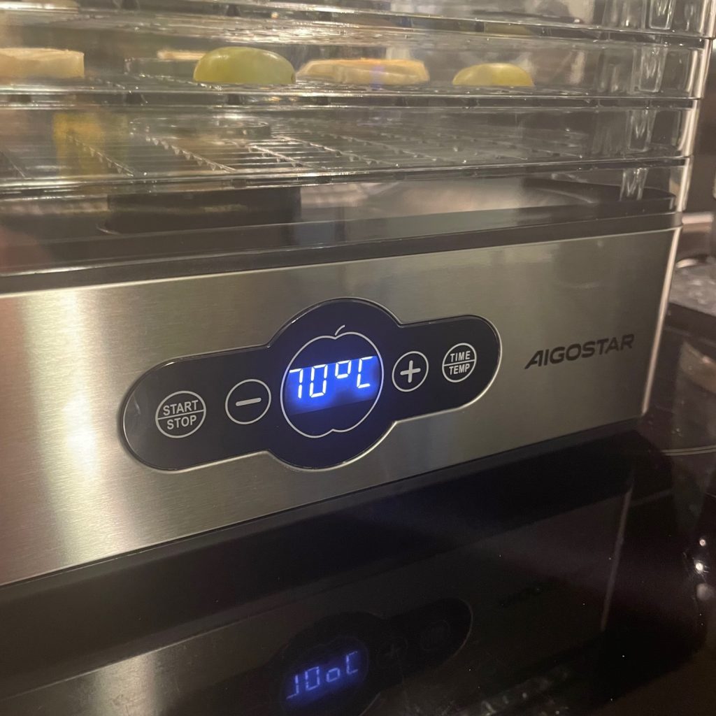 Aigostar Crispy Dörrautomat Temperatur