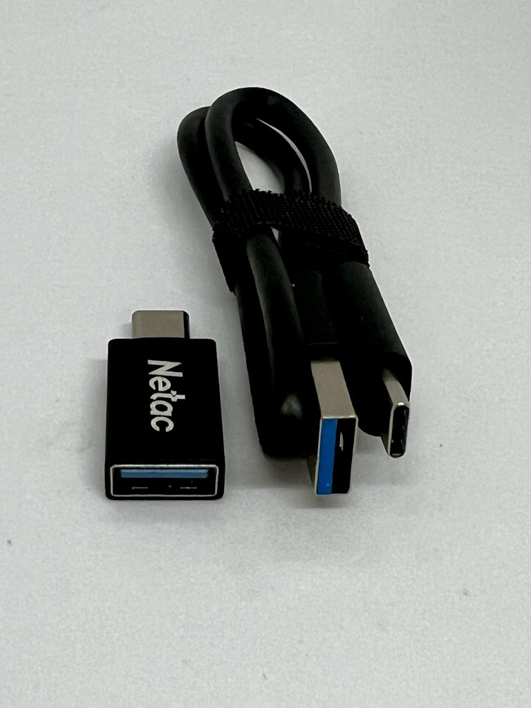 Netac ZSlim externe Festplatte SSD USB-Kabel