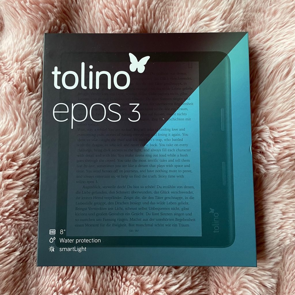 tolino Epos 3 eBook-Reader verpackt