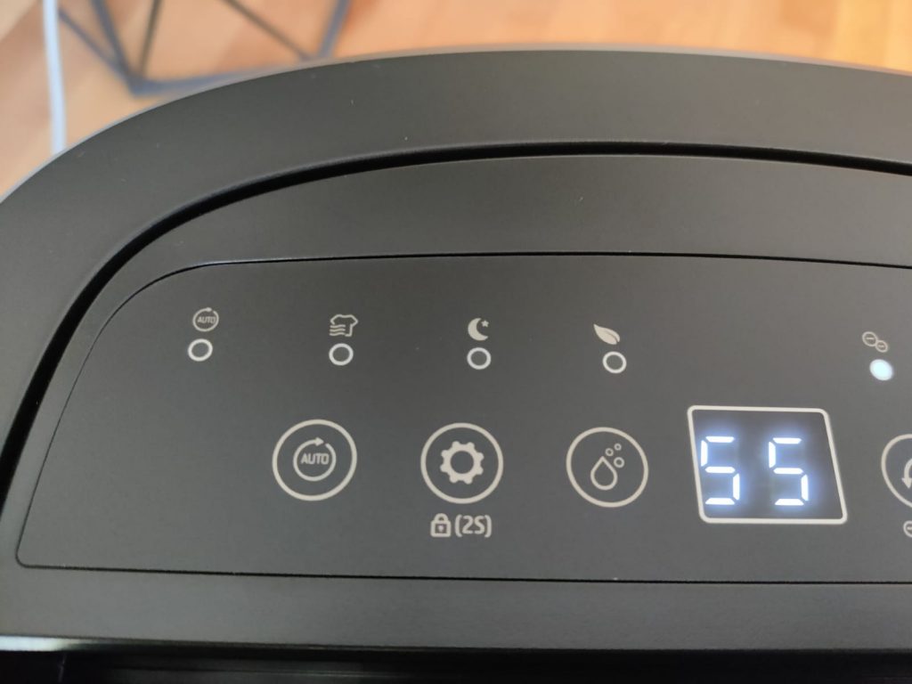 Greenmigo Alpha-12 Plus Luftentfeuchter Nachtmodus und Kindersicherung