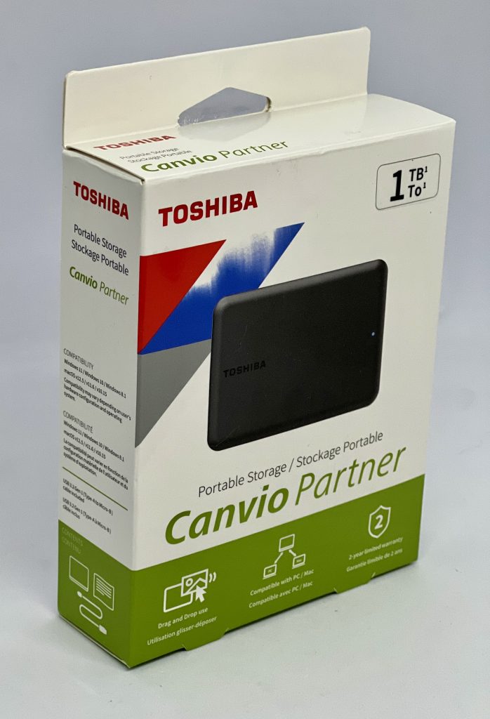Toshiba Canvio Partner ‎HDTB510EK3AB externe Festplatte