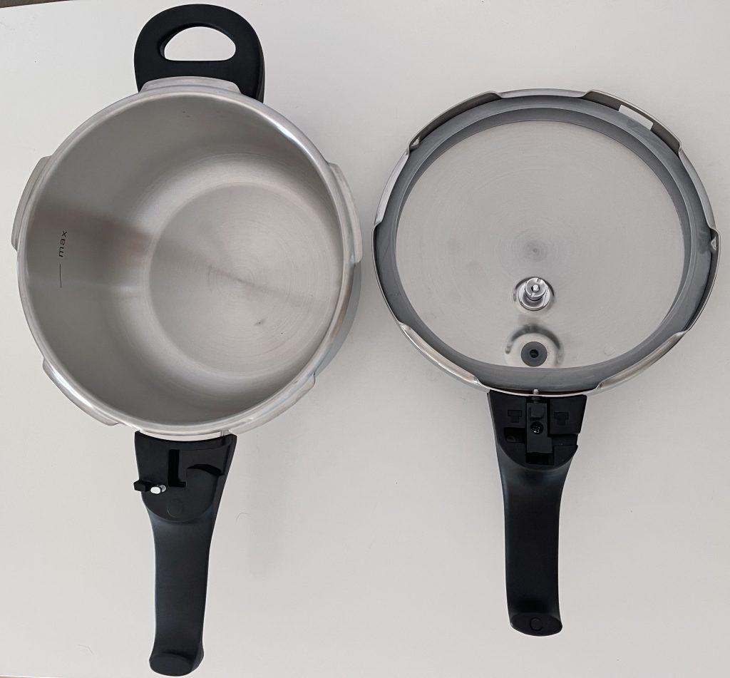 ELO Praktika XS Schnellkochtopf Topf mit Deckel von oben