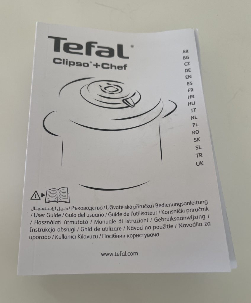 Tefal Clipso+ CHEF P45507 Schnellkochtopf Bedienungsanleitung