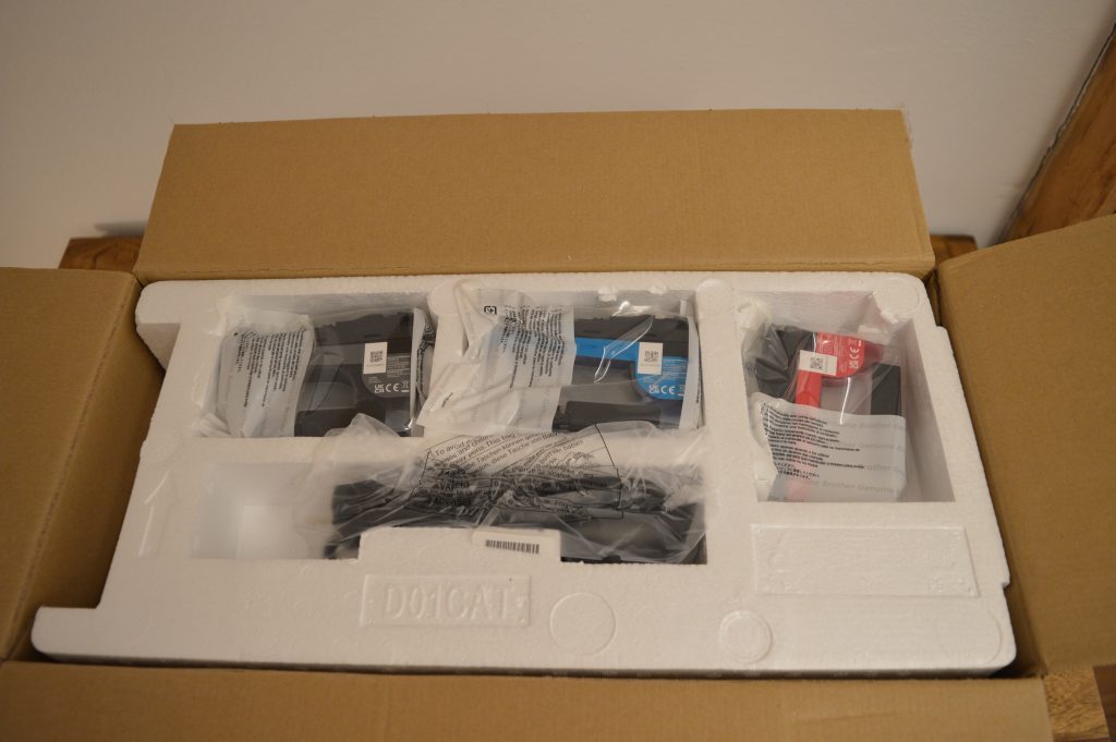 Brother MFC-J4340DW Drucker Verpackung geöffnet