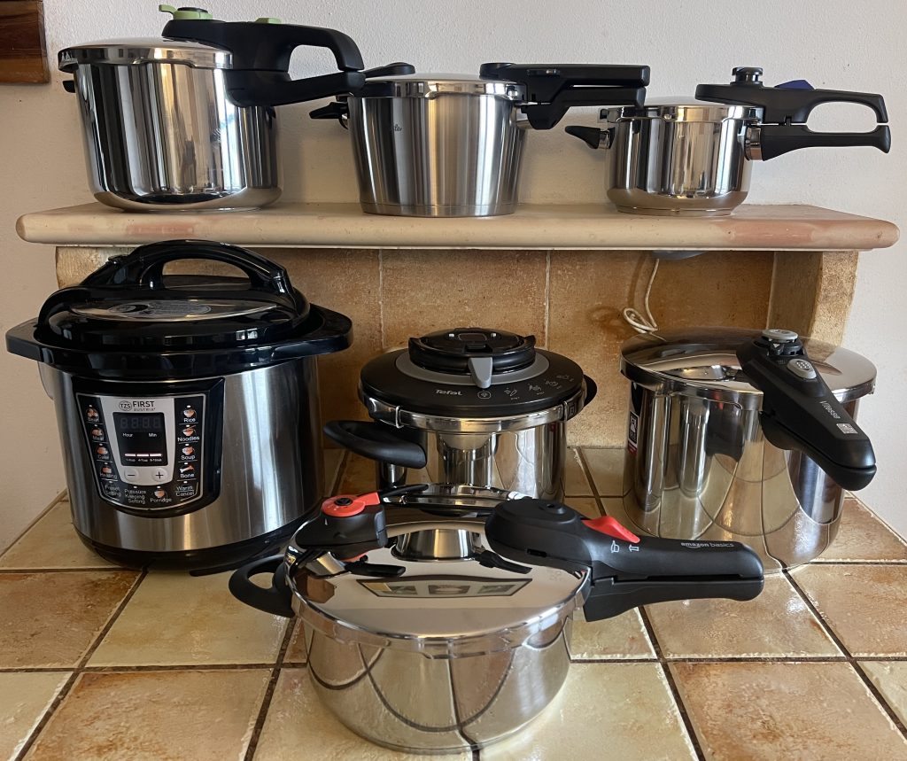 Gruppenbild Schnellkochtöpfe