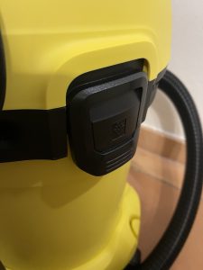 Kärcher WD 3 V-17/4/20 Nass-Trockensauger verschlossene Behälterverriegelung