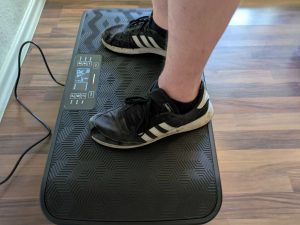 Sportstech sVibe Vibrationsplatte im Betrieb (2)