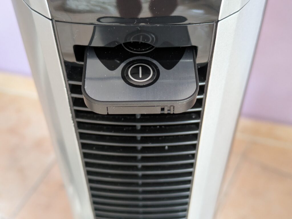 Fernbedienungshalterung des Rowenta VU6670 Eole Infinite Ventilators
