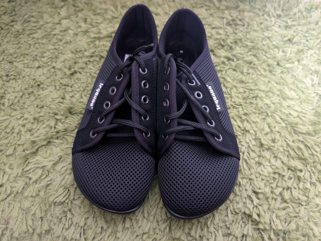Leguano aktiv Barfußschuhe Ansicht von vorn