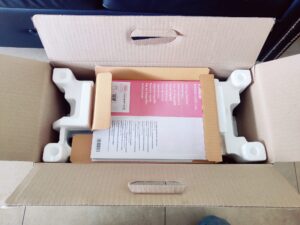 Canon PIXMA TS705a Tintenstrahldrucker Verpackung von oben