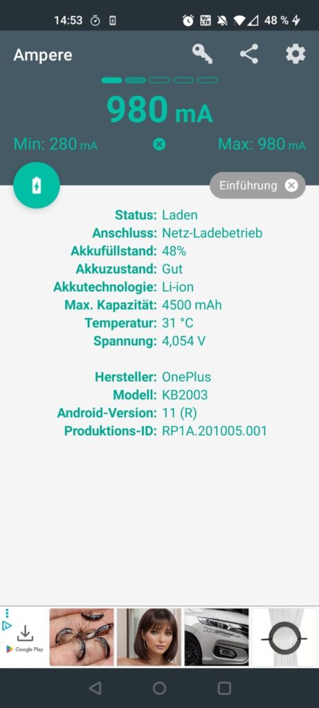 PdBest CA5-6 Powerbank Ladestrom Output 3