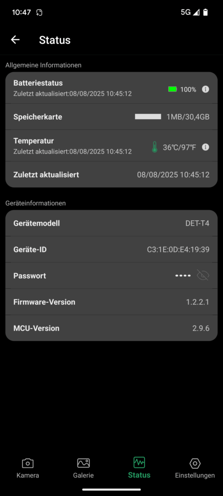 App der DEATTI DET T4 Wildkamera (4)