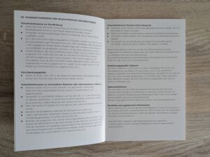 Sicherheitshinweise der Zeiss Secacam 5 Wildkamera geöffnet