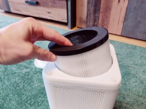 CONOPU DH-JH06 Luftreiniger HEPA-Filter einsetzen