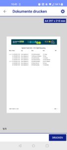 Epson Expression Premium XP-7100 Tintenstrahldrucker App Druckvorschau