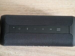 Tasten des LG XBOOM Go DXG7 Bluetooth-Lautsprechers