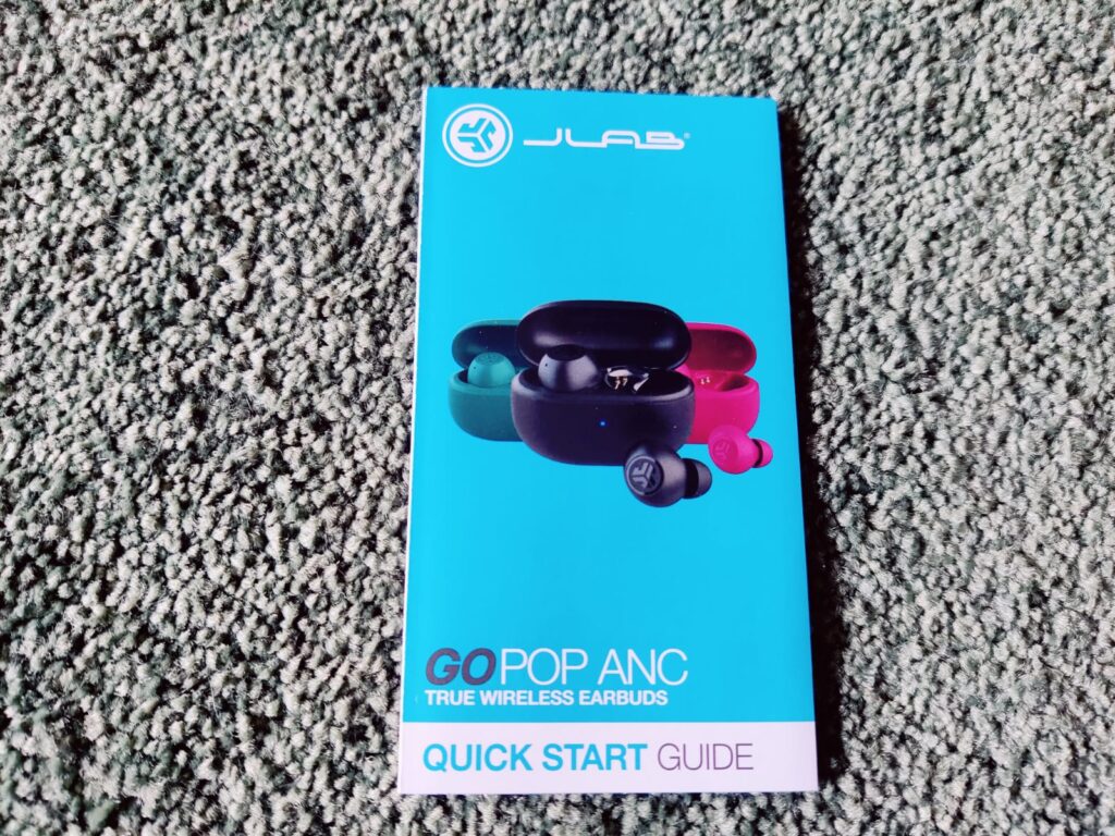 JLab Go Pop Bluetooth-Kopfhörer Schnellstartanleitung