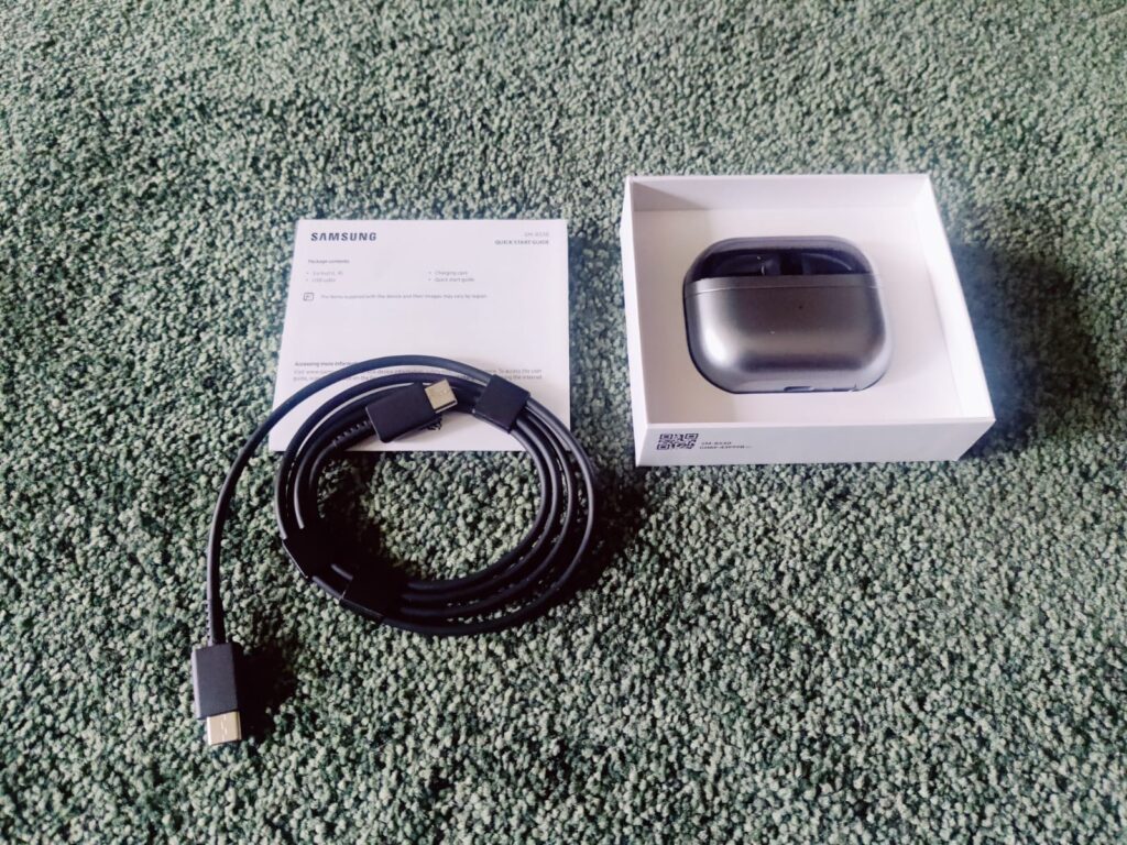 Samsung Galaxy Buds3 In-Ear-Kopfhörer mit Zubehör