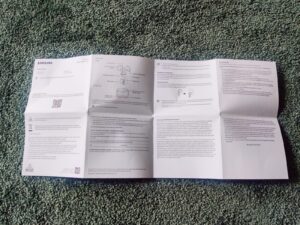 Samsung Galaxy Buds3 In-Ear-Kopfhörer Schnellstartanleitung innen