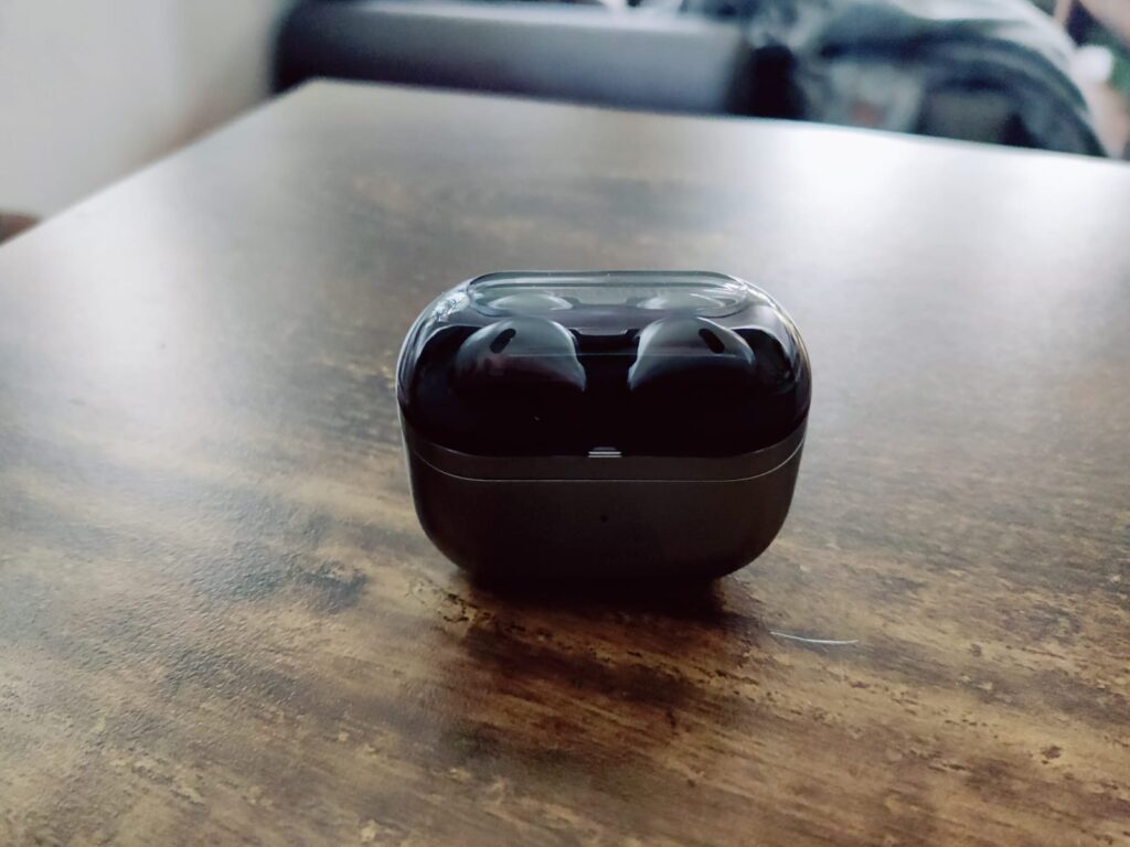 Samsung Galaxy Buds3 Kopfhörer Ladecase Rückseite