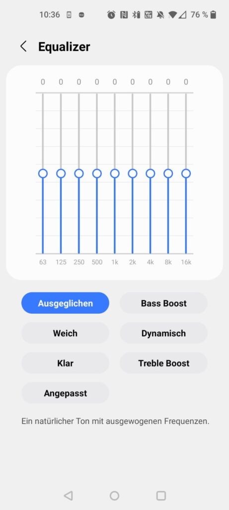 Samsung Galaxy Buds3 In-Ear-Kopfhörer App Equalizer