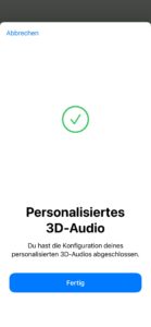 Apple AirPods 4 Bluetooth-Kopfhörer 3D-Audio eingerichtet