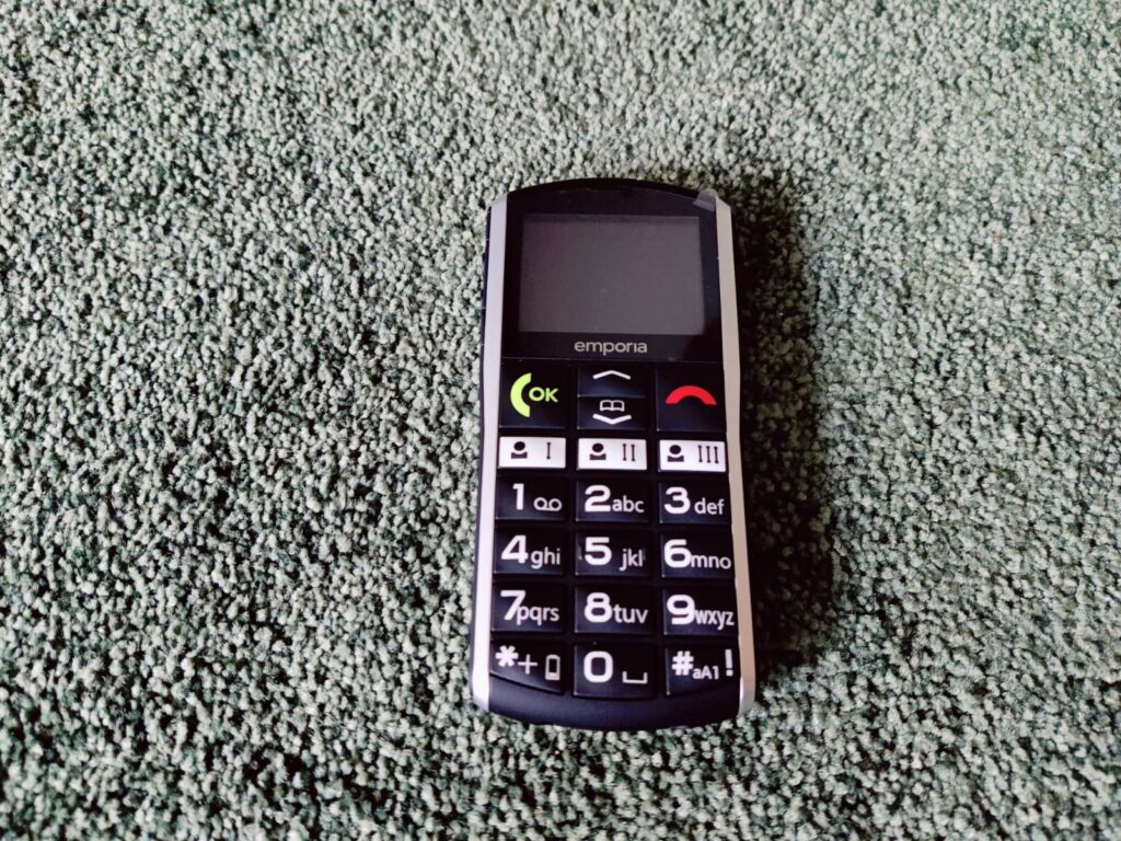 Emporia SIMPLICITY Seniorenhandy von oben