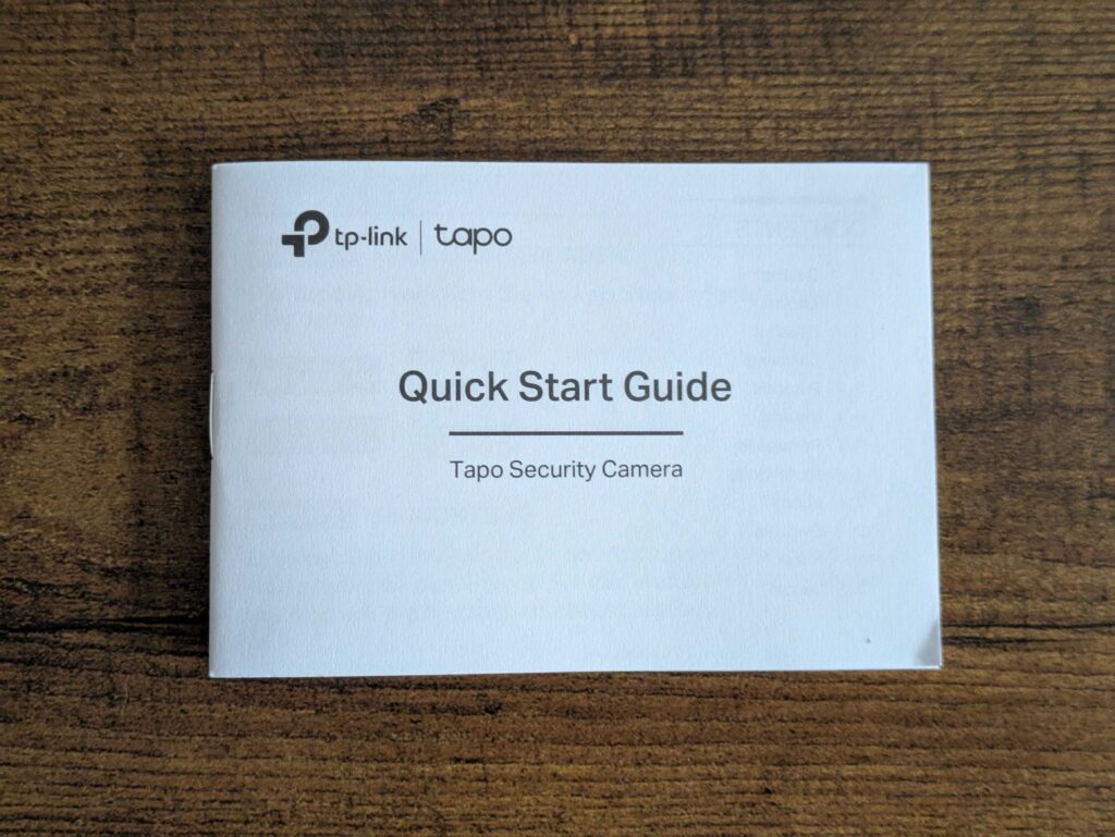 Anleitung der Tapo TP-Link C520WS Überwachungskamera