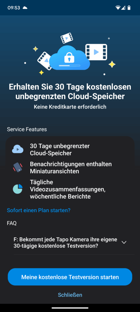 App der Tapo TP-Link C520WS Überwachungskamera (18)