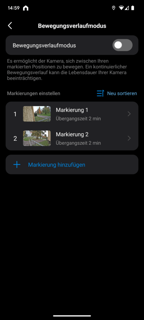 App der Tapo TP-Link C520WS Überwachungskamera (19)