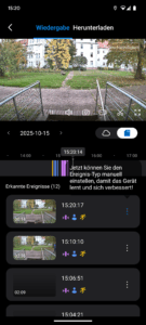 App der Tapo TP-Link C520WS Überwachungskamera (5)