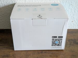 Verpackung der NUASI RBX-S60 Wildkamera von vorne