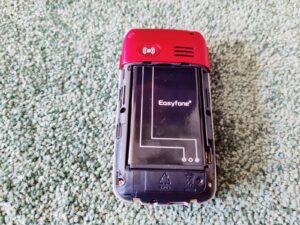 Easyfone Prime-A1 Pro Seniorenhandy Akku eingesetzt