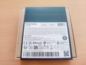 Cambridge Audio Melomania A100 In-Ear-Kopfhörer Verpackung Rückseite