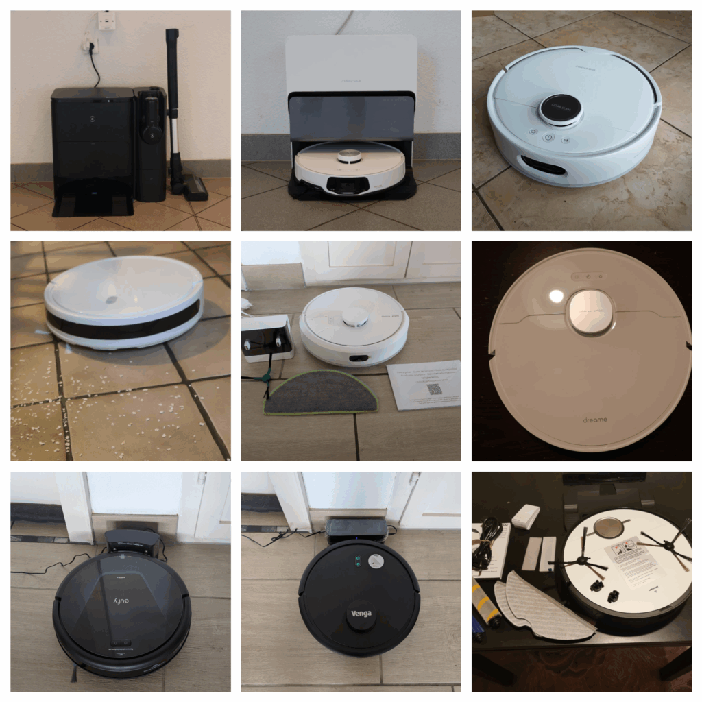 Wischroboter Test