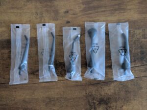 Düsen der COSLUS C20 Munddusche verpackt