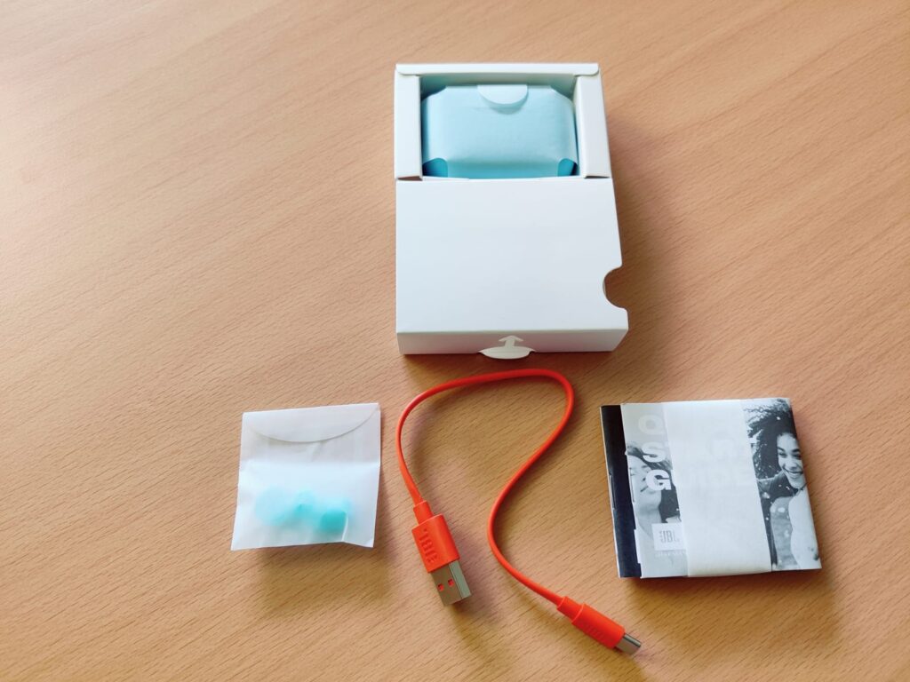 JBL Wave Beam 2 In-Ear-Bluetooth-Kopfhörer mit Zubehör