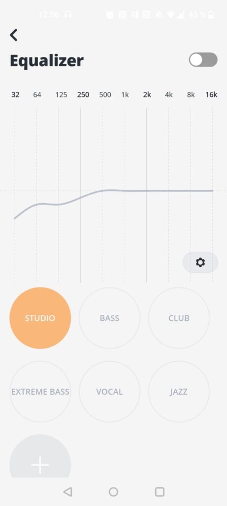 JBL Wave Beam 2 In-Ear-Kopfhörer Equalizer-Presets
