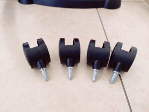 Einhell TC-AV 1720 DW Aschesauger Rollen