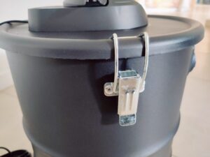 Sellnet SN2018 Aschesauger Behälterklemme
