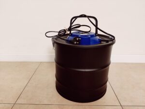 Scheppach GKS20 Aschesauger von hinten