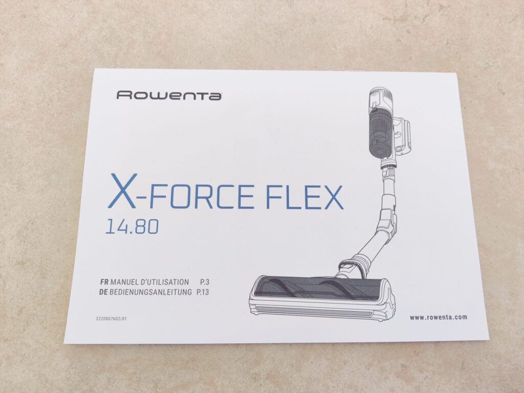 Rowenta RH9B36 X-Force Flex 14.80 Akku-Staubsauger Bedienungsanleitung